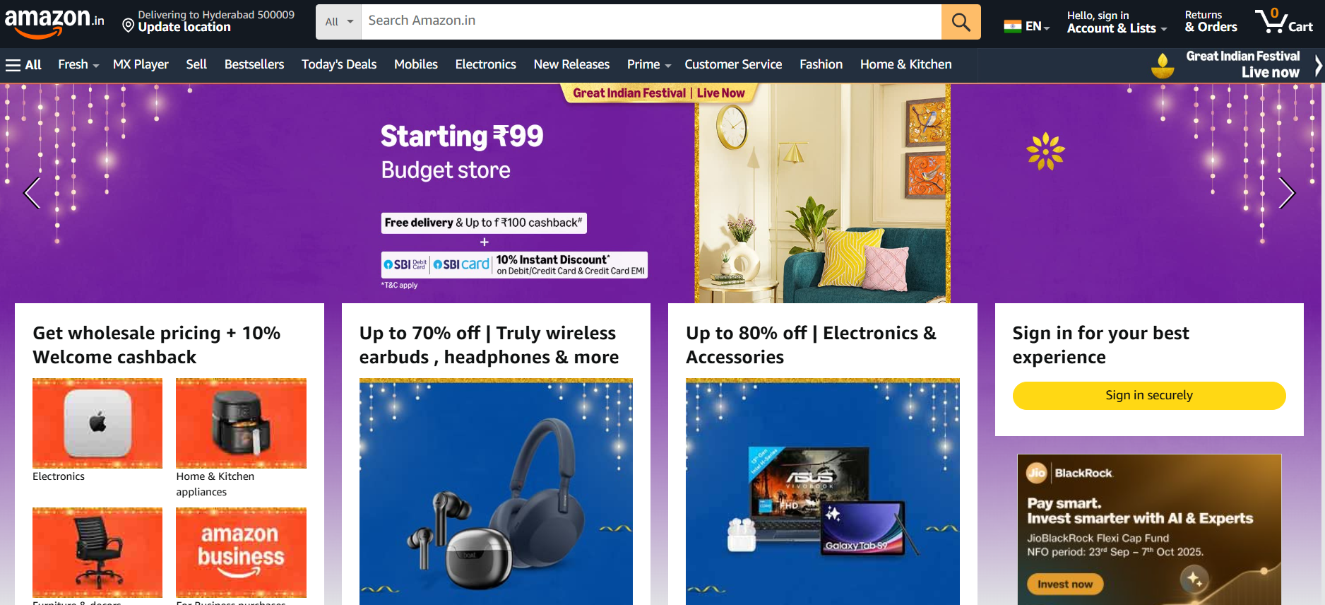 Shopping App Preview